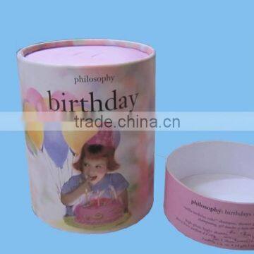Natural Custom Package OEM Print Labeling Paper Tube for Gift photo-2