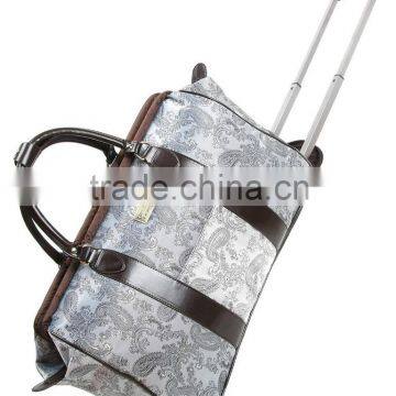 Fashionable Travel trolley Luggage bag with Polyester For sale