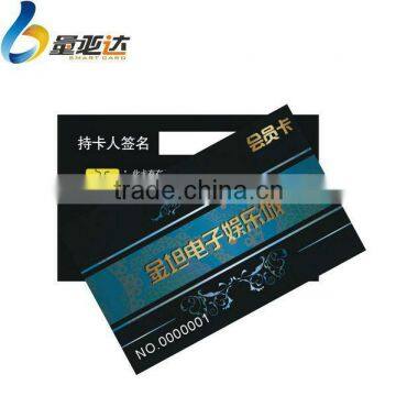 Hard Plastic Contact Cards