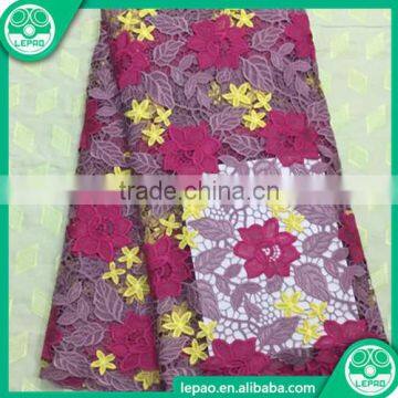 High Quality Cheap Water Soluble Lace Fabric