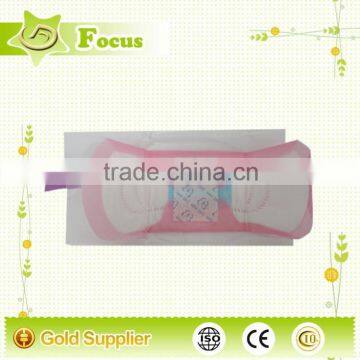 High Absorbent Cotton ultra thin Lady Sanitary Napkin lady anion sanitary napkin