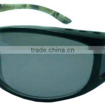 2016 New Fashion Solid Black Customized Color pc Personalized Polarized Safety Sunglasses Men With Side Window photo-2