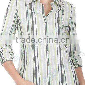 Female's trendy striped blouse