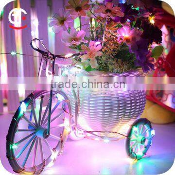 Christmas Decoration In Holiday Fashion Copper Wire Lighting with 3AA Battery