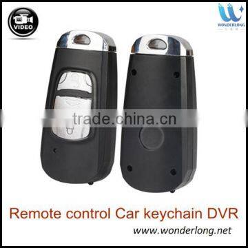 Professional spy camera supplier ultra-hd 720p 1080p remote control car key hidden car keychain camera (WK14)