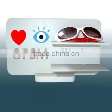 counter sunglasses display stand;eyeglasses display rack;eyewear display countertop