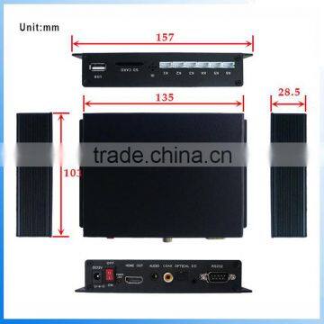 Metal Shell Full HD 1080P SD/U Disk HDD Media Player USB External Multimedia Player With HDMI Output Micro Switch Control photo-4