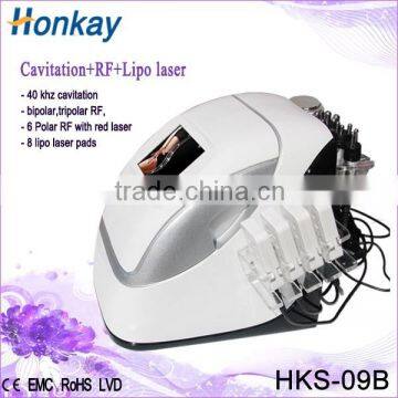 Cavitation And Radiofrequency Machine Lipo Laser +RF+Cavitation 4 Fat Reduction In 1 Slimming Machine