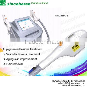 spot and freckles acne removal skin firming tightening hair removal NYC3 Laser IPL