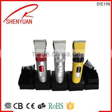 Rechargeable Men's Electric Hair Clipper With Strong Power and CE Approval