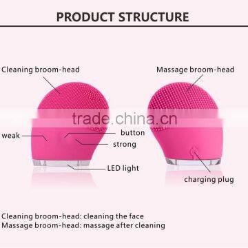 Deep Facial Filthy Cleansing Brush Vibration Function Brush photo-4