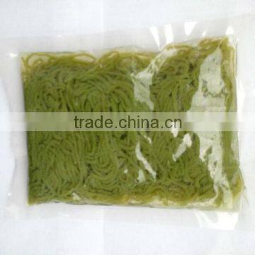 Organic Health Food Konjac Spinach Spaghetti With Gluten Free,fat Free, Sugar Free