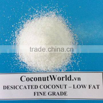 DESICCATED COCONUT LOW FAT FINE GRADE