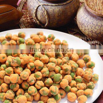 Spicy hot flavor roasted green peas snack BRC certificated