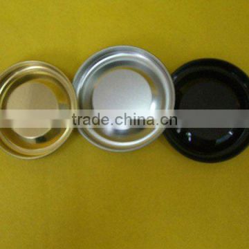 metal tinplate closure / cover / end for wine paper tube / core