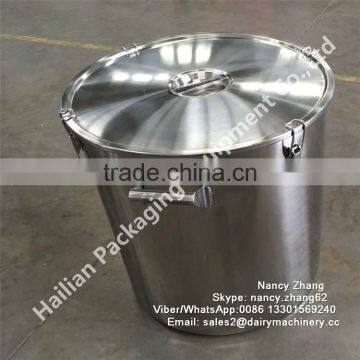 High Quality 100 Litre Stainless Steel Milk Storage Bucket