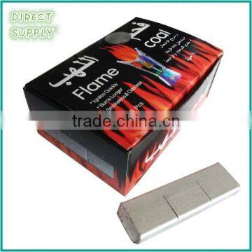 2014 hottest and smokeless cubic shisha charcoal