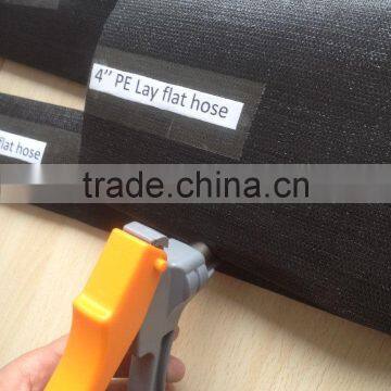 Black Flexible 6 Inches Lay Flat Hose for Irrigation