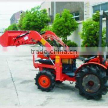 Japanese 4WD small tractor front loader