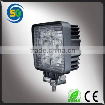 High Quality 27 Watt Excavator Led Work Light 12v Offroad Auto 27w Led Working Light For Forklift photo-2
