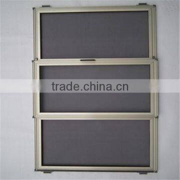 stainless steel security bullet proof mesh on window flame