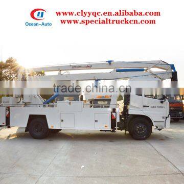 20-22m Dongfeng Kingrun Tail-lift Truck, Overhead Working Truck for Sale photo-4