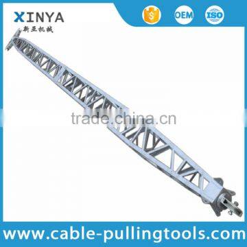 High Strength Aluminum Alloy Inner Suspended Lattice Gin Pole For Erection Tower photo-4
