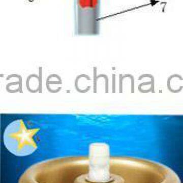 Ribbon aerosol valve-actuator