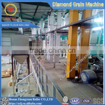 Auto 100TPD Maize Milling Machine,maize Flour Milling Machine for Sale photo-4