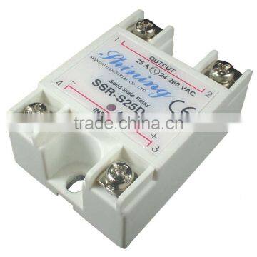 SSR-S25DA DC/AC With Cover Low Power Current Electrical SSR Relay