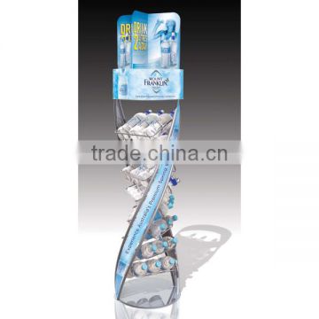 DNA-shaped Spring Water Display Rack