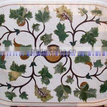 BEST QUALITY INLAY ONYX TABLE TOPS COLLECTION