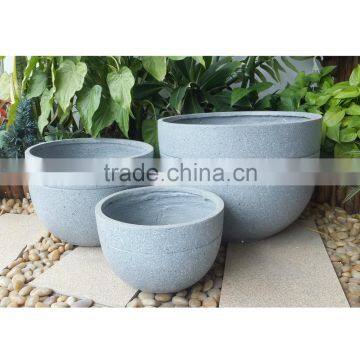 Large fiberclay flower pot