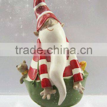 Artificial resin small animal figurines