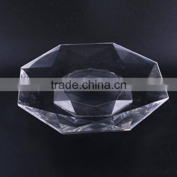 Latest excellent quality crystal fruit plate/stand for wedding with good prices