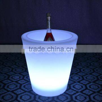 Unbroken High Quality LED Lighted PE Ice Bucket/wine Cooler/flower Port LTT-SF03 photo-3