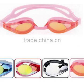 Anti-fog adult popular silicone swimming goggles