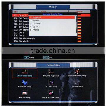 Hot Selling Original Openbox V8S Satellite Receiver V8 With UK TP Support 2xUSB WiFi WEB TV Weater Forecast photo-4