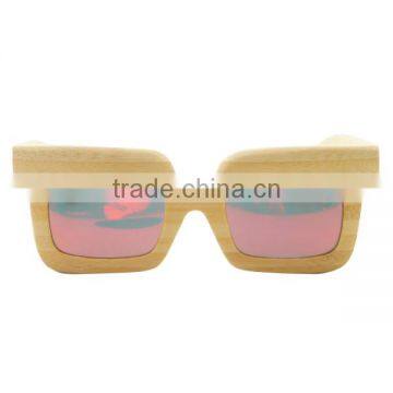 China Factory OEM Wood Eyewear Party Wooden Sunglasses