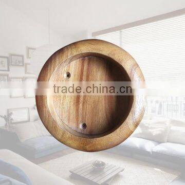 Hot New Products Wooden Crafts Base Pedestal Lamp Base Accept Customize photo-3