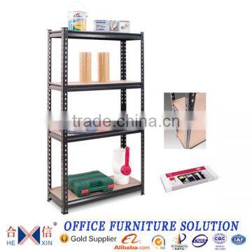 Adjustable metal lightweight shelving