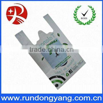 Eco-friendly Environmental Plastic t Shirt Bags for Vegetables
