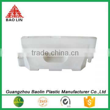 High quality plastic water filled used road safety barrier use HDPE plastic