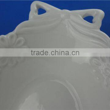 600ml Cheap White Large Ceramic Mixing Bowls Customized