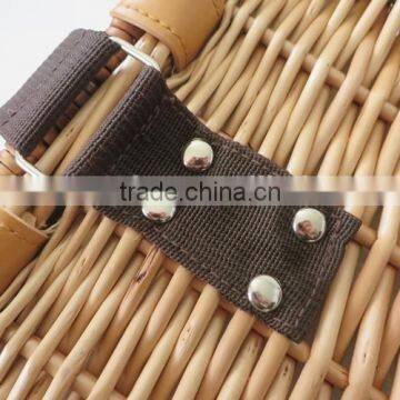 Wholesale Wicker Picnic Basket With Wine Holder for 2 Person photo-5