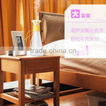 2017 New design wishing bottle air humidifier, home ultrasonic humidifier