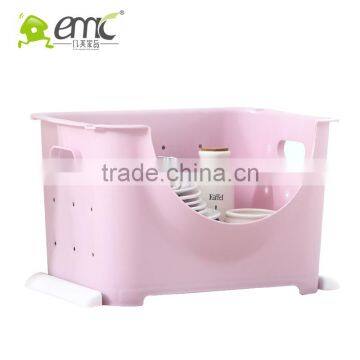 Stacking Baskets, Plastic Stacking Baskets, Plastic Handle Stacking Baskets photo-3