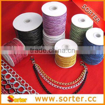 aluminum decorative bag chain