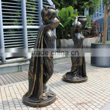 Landscape Bronze Lady Sculpture photo-5