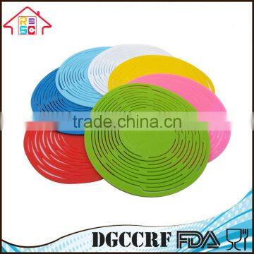 NBRSC Portable Silicone Flexible Win Beer Bottle Can Holder Mesh Bag Desk Mat Placemat photo-4